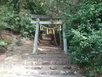 関山神社奥宮の鳥居