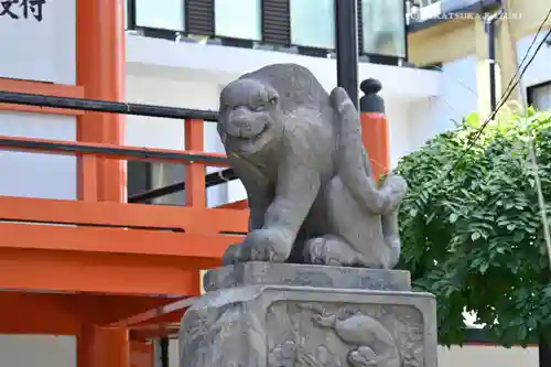 善國寺の狛犬