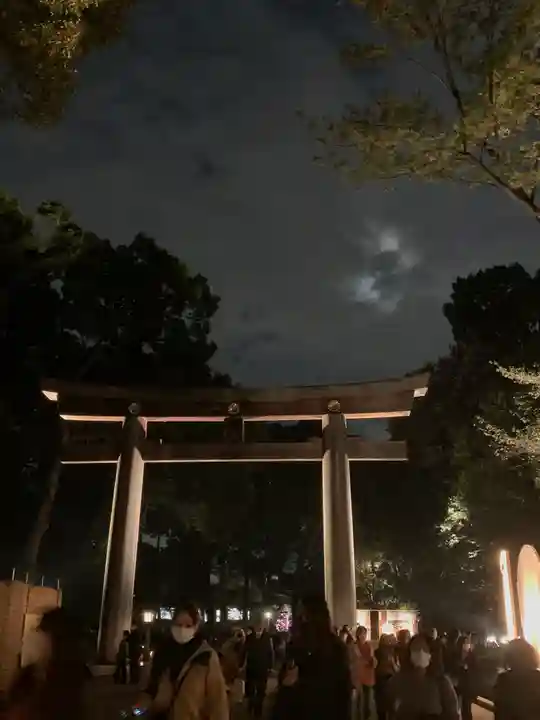 明治神宮の鳥居