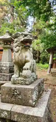 熊野神社の狛犬