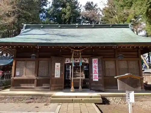 駒形神社の本殿