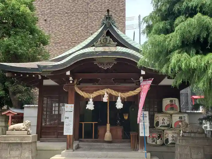走水神社の本殿・本堂