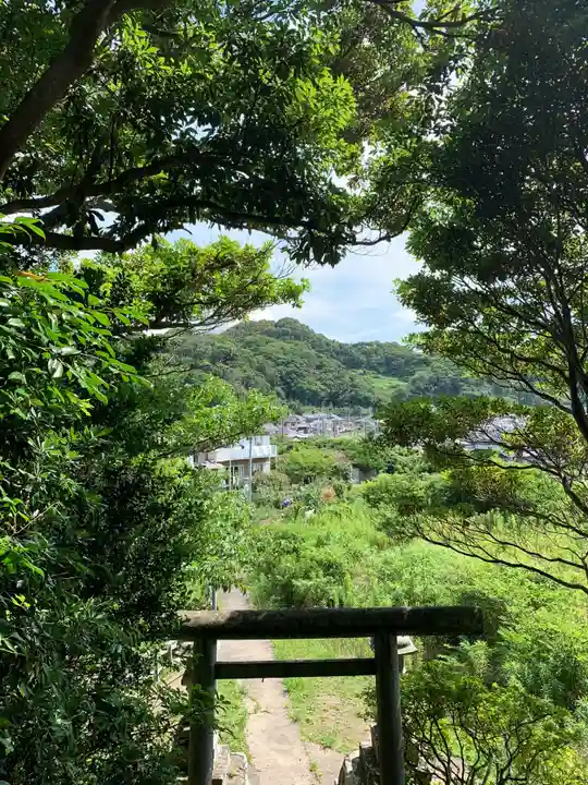 熊野神社の鳥居