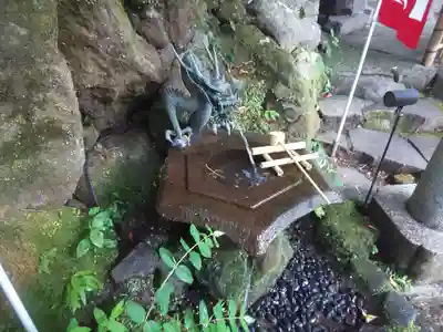 玉簾神社の手水舎