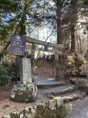 北口本宮冨士浅間神社の鳥居