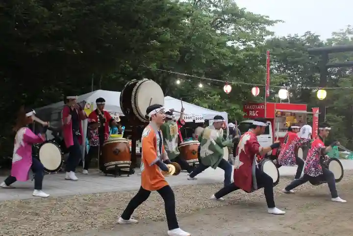 釧路一之宮 厳島神社のお祭り