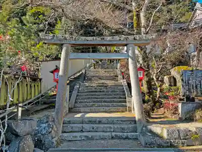 陽夫多神社の鳥居