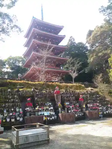 竹林寺の塔