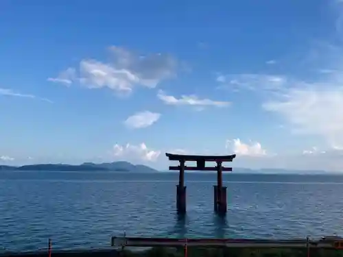 白鬚神社の鳥居