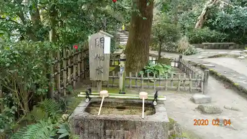 杉本寺の手水舎