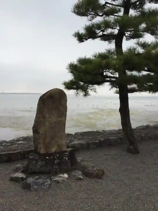 満月寺(浮御堂)の庭園