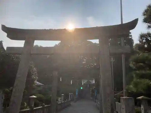 白山神社の鳥居