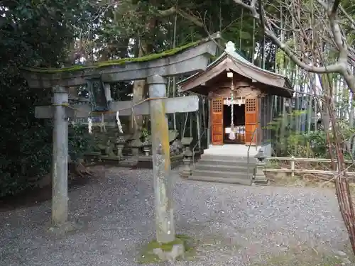 天津神社の鳥居