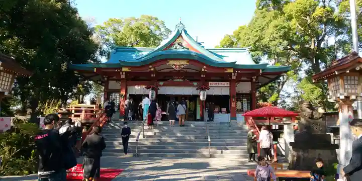 多摩川浅間神社の本殿・本堂