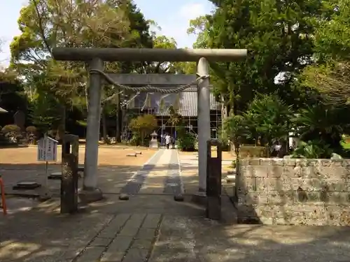 川津来宮神社の鳥居