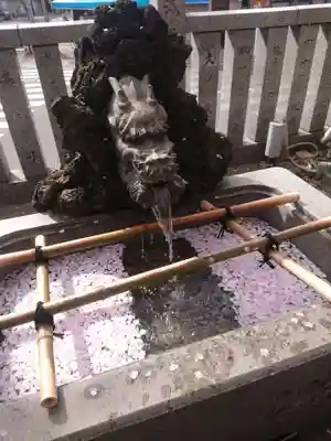 浅草富士浅間神社の手水舎