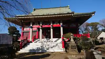 千葉寺の本殿・本堂