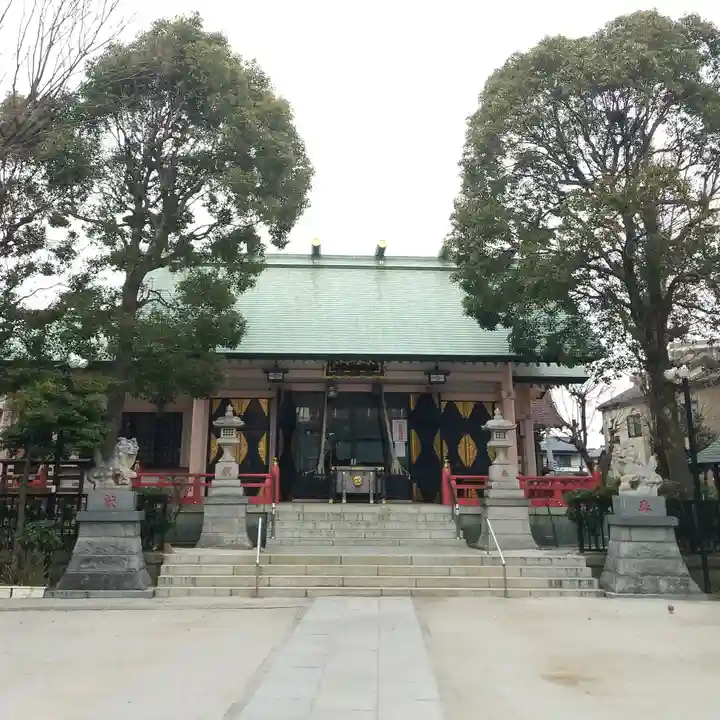 上平井天祖神社の本殿・本堂
