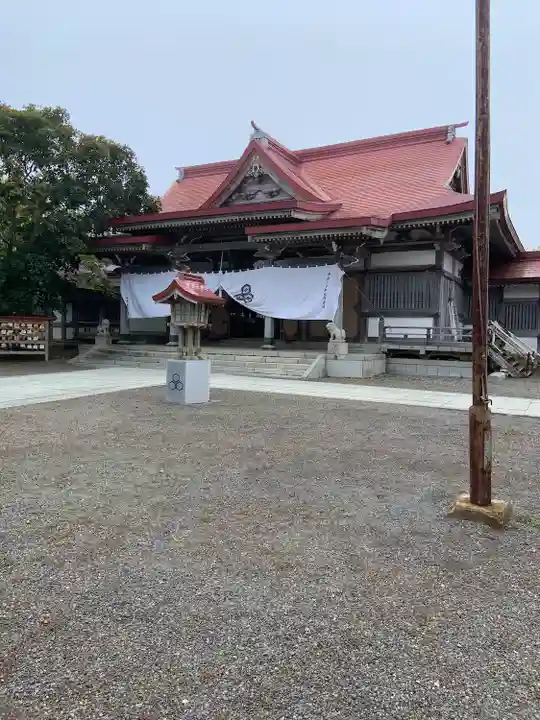 釧路一之宮 厳島神社の本殿・本堂