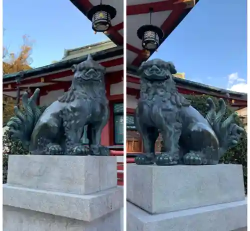 西宮神社の狛犬