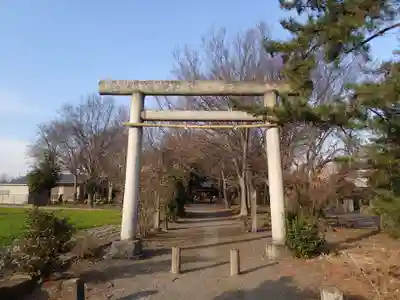 今城青坂稲実池上神社の鳥居