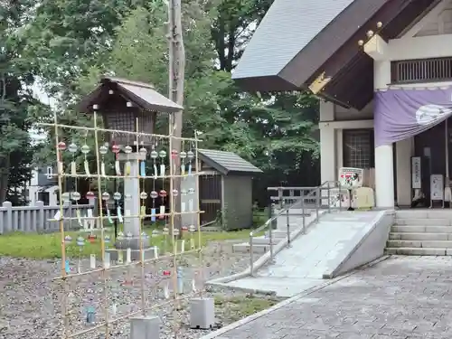 永山神社の庭園