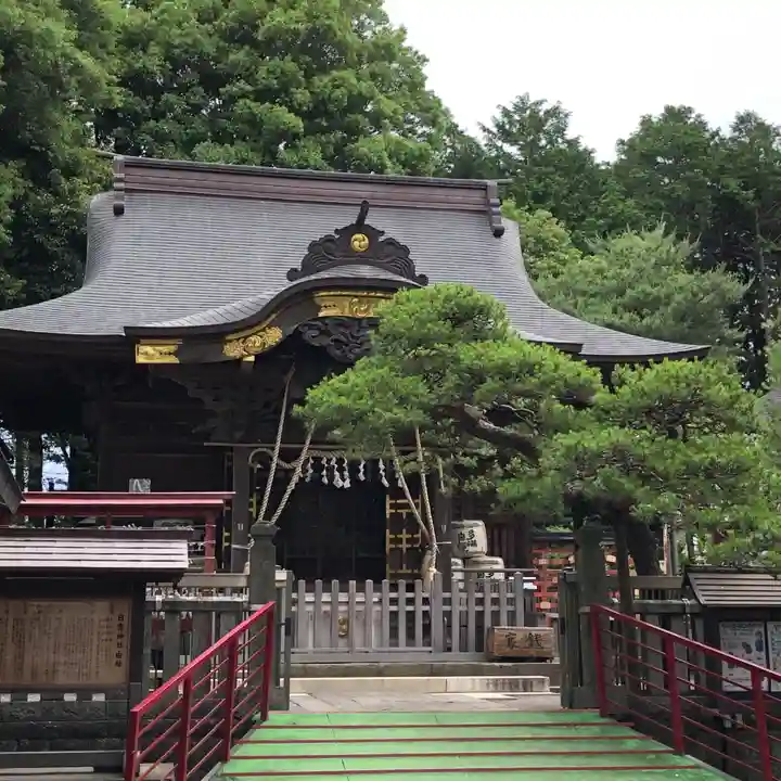 日吉神社の本殿・本堂