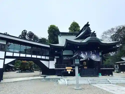常陸二ノ宮　静神社の本殿・本堂