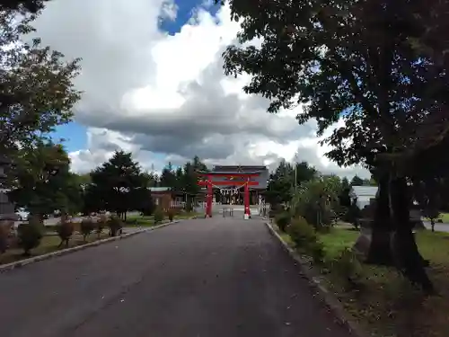 美瑛神社の景色