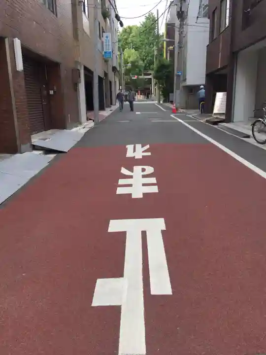 鳥越神社の周辺