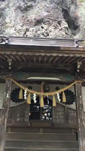 中之嶽神社の本殿