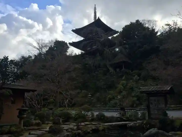 當麻寺中之坊の景色