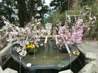青岸渡寺の手水舎