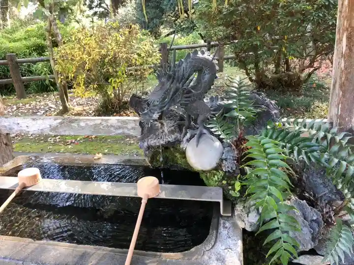 笠森寺の手水舎