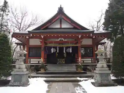 山中浅間神社の本殿・本堂