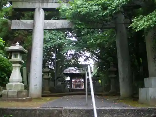 筑紫神社の鳥居