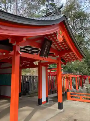 根津神社の末社・摂社