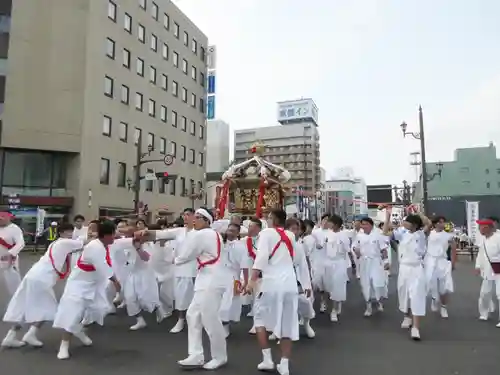 釧路一之宮 厳島神社のお祭り
