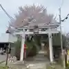 平出雷電神社の鳥居