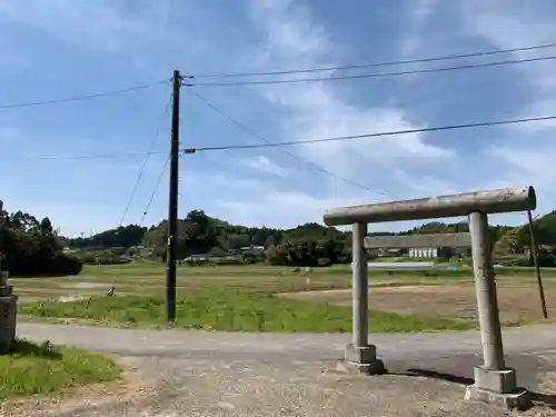 平田神社の鳥居