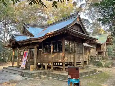 安賀多神社の本殿