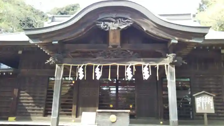 畑子安神社の本殿・本堂