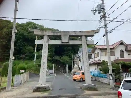 生石八幡神社の鳥居