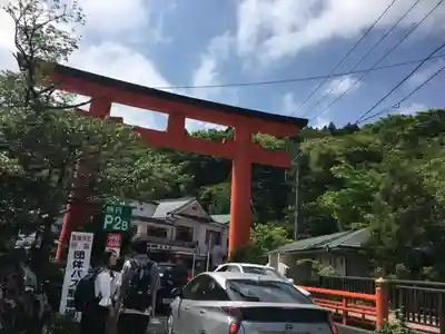 箱根神社の鳥居