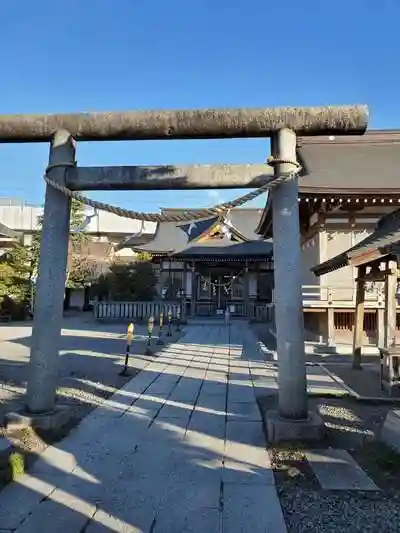 今泉八坂神社の鳥居