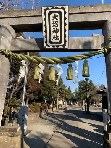 大沼神社の鳥居