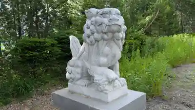 東瓜幕八幡神社の狛犬