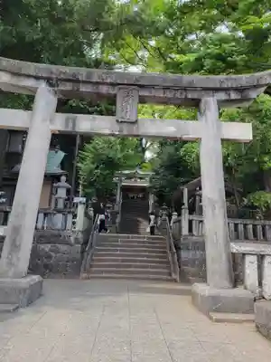 五所神社の鳥居