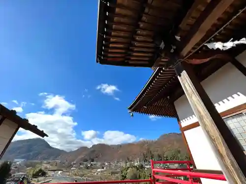 長光寺の景色