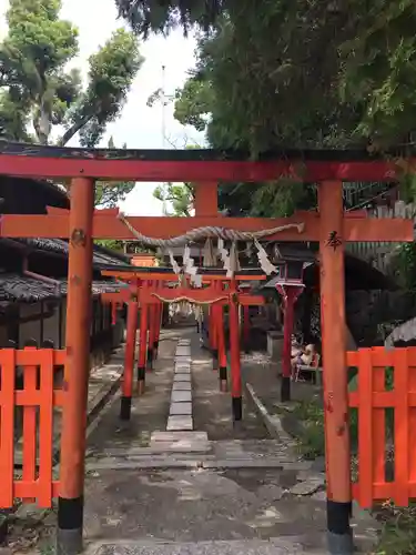 瓢箪山稲荷神社の鳥居